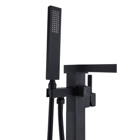 Union 2-Handle Claw Foot Tub Faucet with Hand Shower