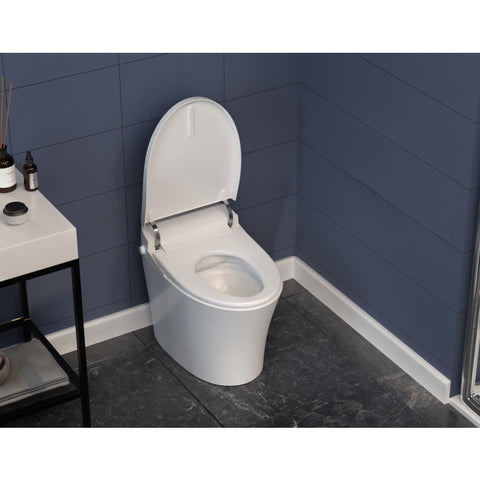 TL-ST823WH - ANZZI ENVO Vail Smart Toilet Bidet with Remote and Auto Flush
