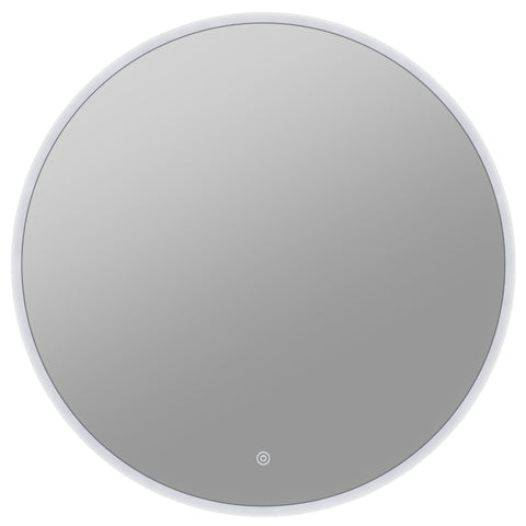 BA-LMDFX019AL - ANZZI 28 in. Diameter Round LED Front Lighting Bathroom Mirror with Defogger