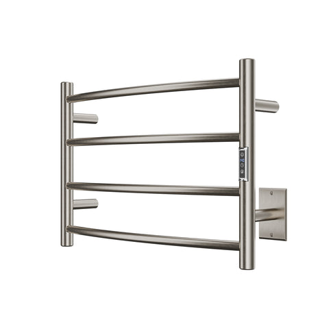 ANZZI Glow 4-Bar Stainless Steel Wall Mounted Towel Warmer