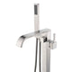 ANZZI Angel 2-Handle Claw Foot Tub Faucet with Hand Shower