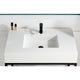 ANZZI Ventura 36 in. Console Sink with Matte White Counter Top