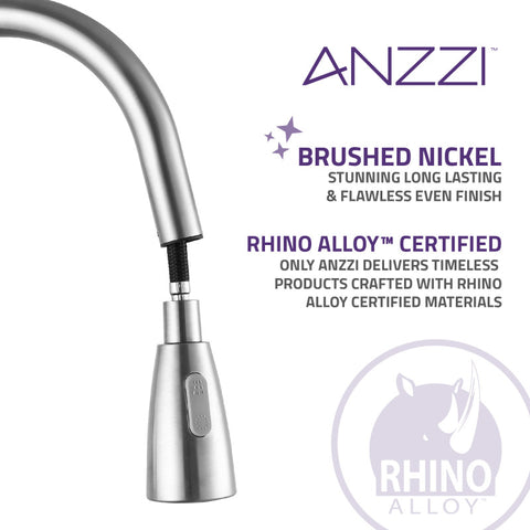 Sire Single-Handle Pull-Out Sprayer Kitchen Faucet