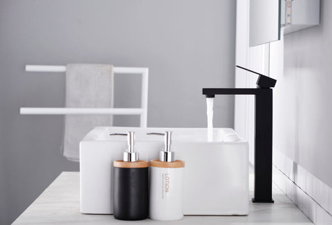 ANZZI Enti Series Single Hole Single-Handle Vessel Bathroom Faucet