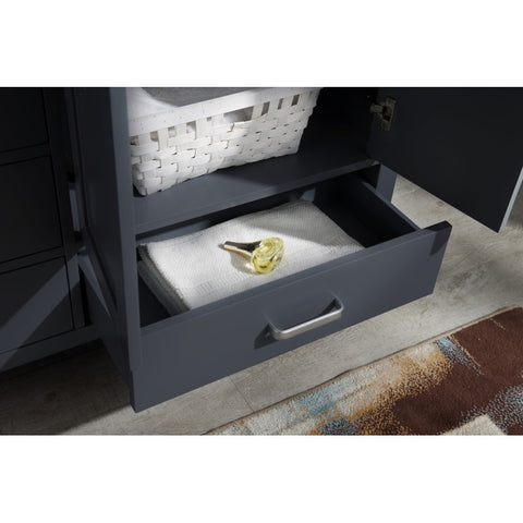 Chateau 72 in. W x 22 in. D Bathroom Vanity Set with Carrara Marble Top with White Sink