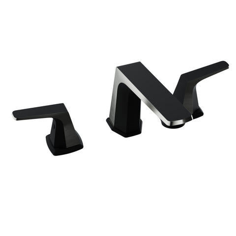 ANZZI 2-Handle 3-Hole 8 in. Widespread Bathroom Faucet With Pop-up Drain