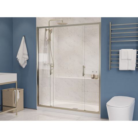 ANZZI Enchant 70-in. x 60.4-in. Framed Sliding Shower Door