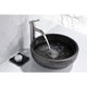 LS-AZ8195 - ANZZI Tara Series Ceramic Vessel Sink in Black