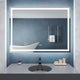 BA-LMDFX023AL - ANZZI 36-in. x 48-in. Frameless LED Front/Back Light Bathroom Mirror w/Defogger