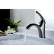 L-AZ011BN - ANZZI Clavier Series Single Hole Single-Handle Mid-Arc Bathroom Faucet in Brushed Nickel
