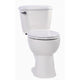 T1-AZ065 - ANZZI Talos 2-piece 1.28 GPF Single Flush Elongated Toilet in White