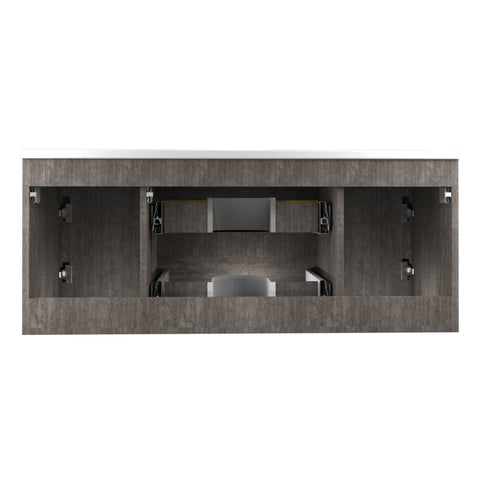 48 in. W x 20 in. H x 18 in. D Bath Vanity Set with Vanity Top in White with White Basin and Mirror
