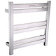 TW-AZ025BN - ANZZI Starling 6-Bar Stainless Steel Wall Mounted Electric Towel Warmer Rack in Brushed Nickel