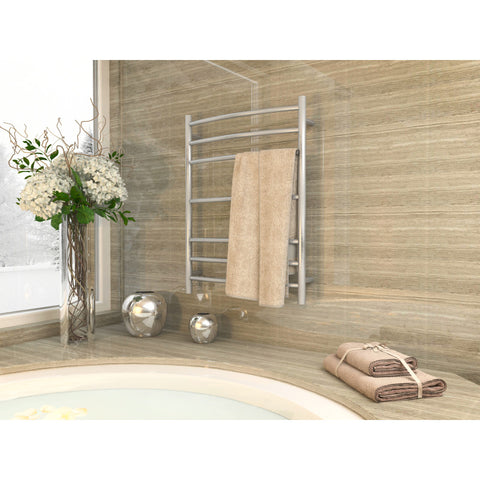 Gown 7-Bar Stainless Steel Wall Mounted Towel Warmer
