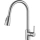 KF-AZ212BN - ANZZI Sire Single-Handle Pull-Out Sprayer Kitchen Faucet in Brushed Nickel