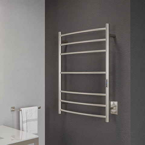 ANZZI Gown 7-Bar Stainless Steel Wall Mounted Towel Warmer