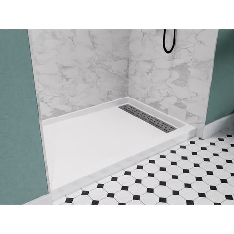 Alexander 48 in. x 32 in. Shower Base