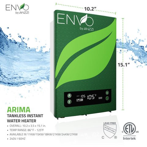 ENVO Atami Tankless Electric Water Heater - 2 Pack