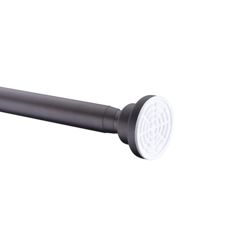 ANZZI 48-88 Inches Shower Curtain Rod with Shower Hooks