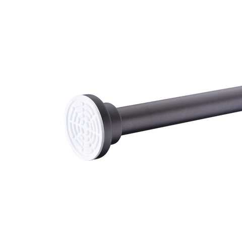 ANZZI 48-88 Inches Shower Curtain Rod with Shower Hooks