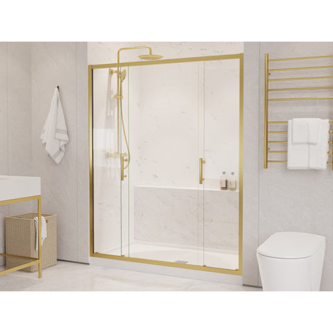 ANZZI Enchant 70-in. x 60.4-in. Framed Sliding Shower Door