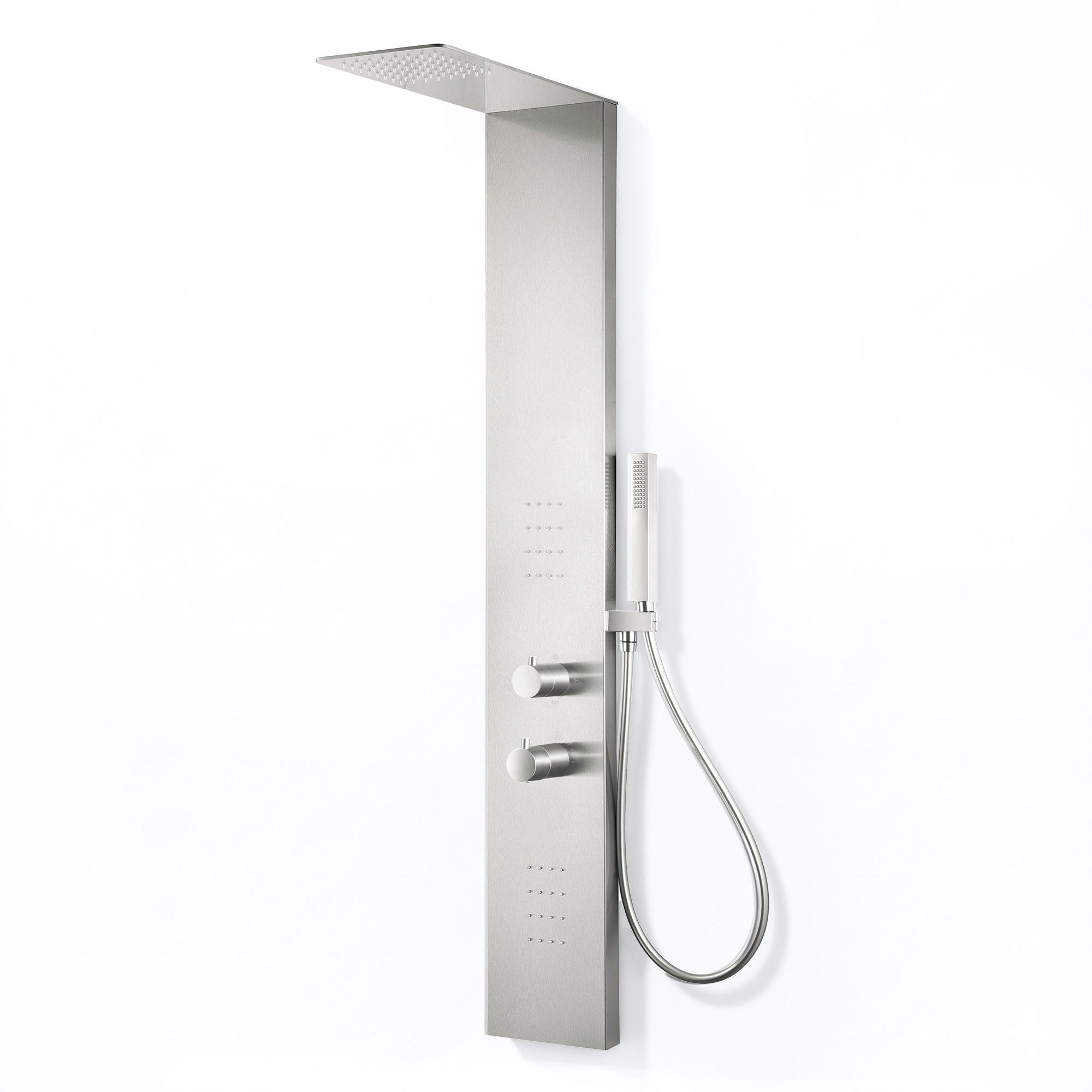 SP-AZ079BN - ANZZI Collines Series 55 in. 2-Jetted Shower Tower in