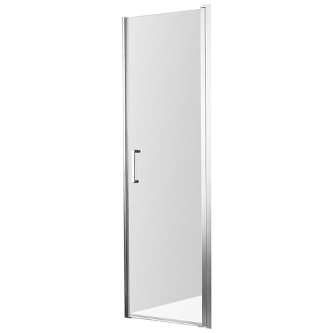Lancer 29 in. x 72 in. Semi-Frameless Shower Door with TSUNAMI GUARD