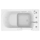 AZB3053RWD - ANZZI Value Series 30 in. x 53 in. Right Drain Quick Fill Walk-In Whirlpool and Air Tub in White