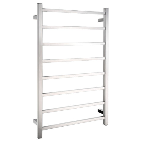 Bell 8-Bar Stainless Steel Wall Mounted Electric Towel Warmer Rack