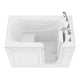 AZB3053RWS - ANZZI Value Series 30 in. x 53 in. Right Drain Quick Fill Walk-In Soaking Tub in White