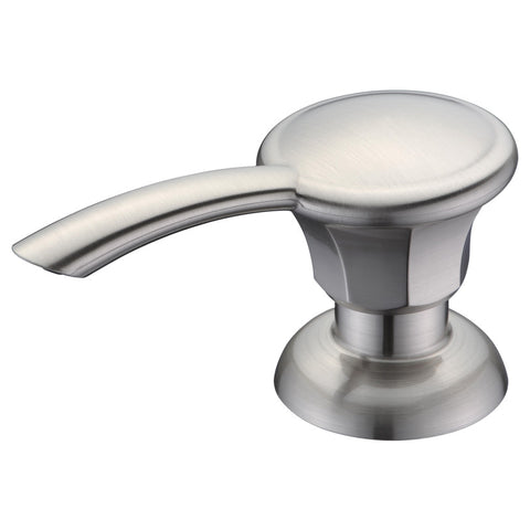 Veneto 12 oz. Bottle Soap Dispenser in Brushed Nickel