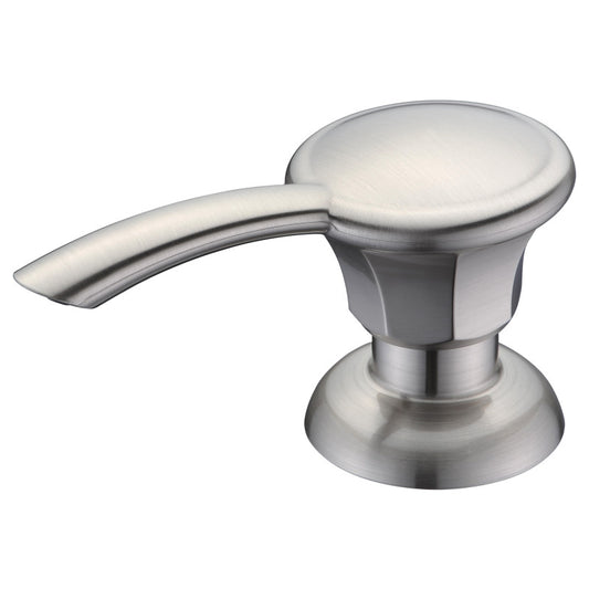 Veneto 12 oz. Bottle Soap Dispenser in Brushed Nickel