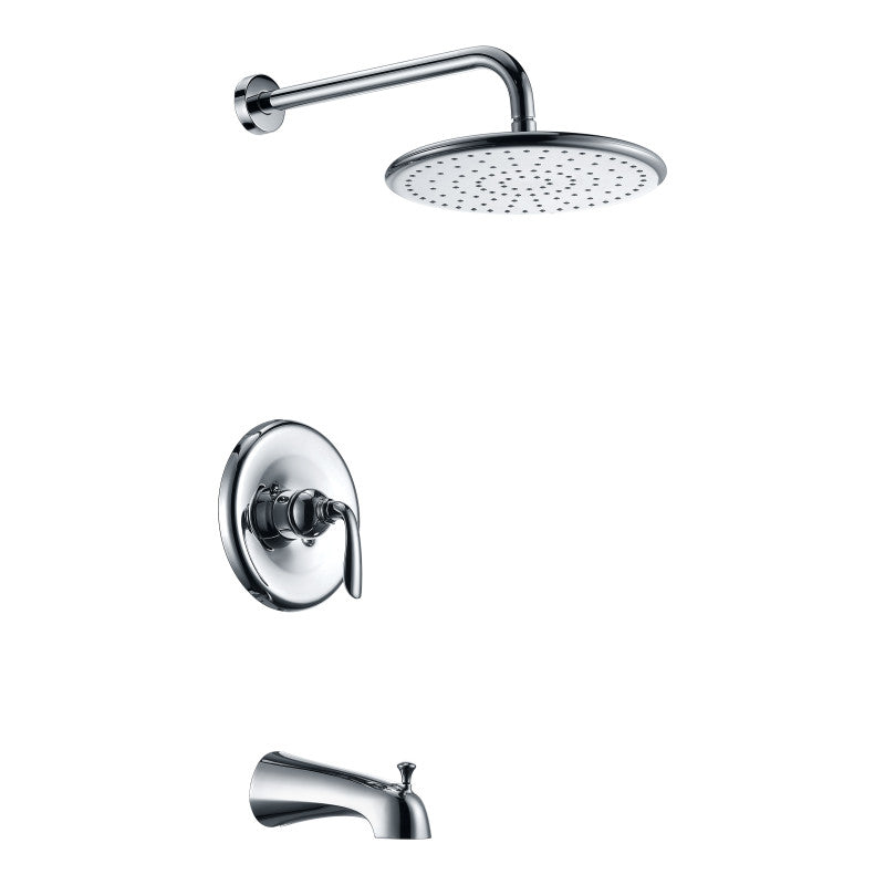 SH AZ032 ANZZI Meno Series Single Handle 1 Spray Tub and Shower