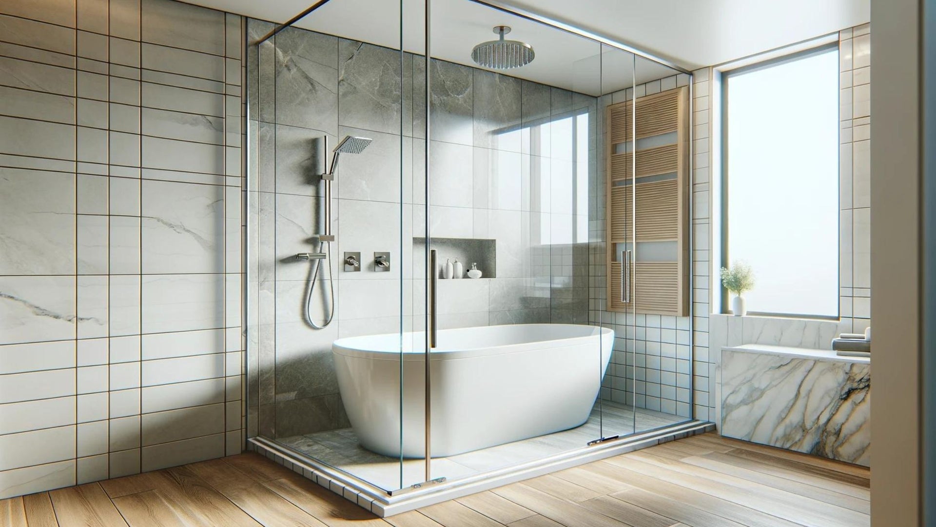 How to Convert Your Bathtub into a Shower With Bathtub Doors – ANZZI