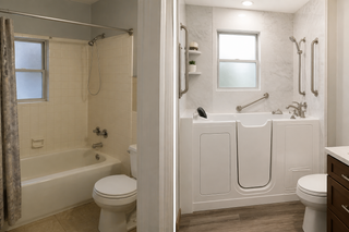 How to find a walkin bathtub alternative when a full remodel isn't an option