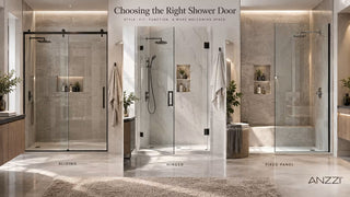 What Type of Shower Door Is Best for a Guest Bathroom?