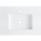 ANZZI Ventura 36" Console Sink Counter Top in Glossy White