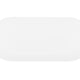 ANZZI Sabbia 5.9 ft. Solid Surface Center Drain Freestanding Bathtub in Matte White