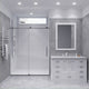 ANZZI Leon Series 60 in. by 76 in. Frameless Sliding Shower Door with Handle