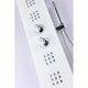 ANZZI Veld Series 64 in. Full Body Shower Panel System with Heavy Rain Shower and Spray Wand in White