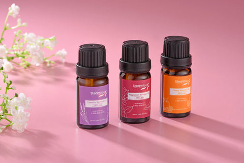 Steam Bath Scented Aromatherapy Pure Extract Essential Oils Collection Package Universaly Compatible with Steam Head