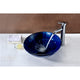 LS-AZ051 - ANZZI Meno Series Deco-Glass Vessel Sink in Lustrous Blue