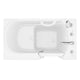 AZB2646RWS - ANZZI Value Series 26 in. x 46 in. Right Drain Quick Fill Walk-in Saoking Tub in White