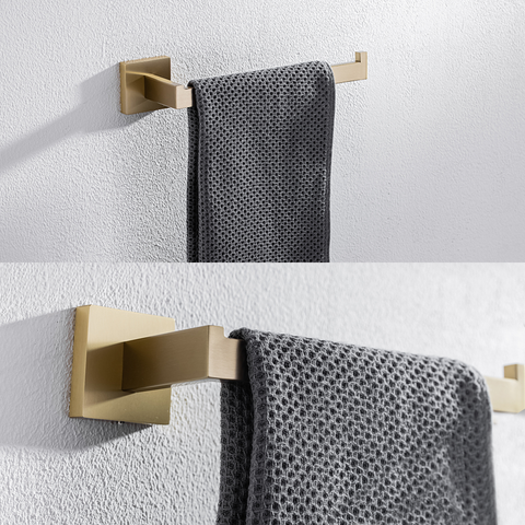 ANZZI 5-Piece Satin Brass Bathroom Accessories Set
