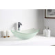 LS-AZ8127 - ANZZI Magician Series Deco-Glass Vessel Sink in Lustrous Frosted