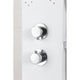 ANZZI Lyric 64 in. 6-Jetted Full Body Shower Panel with Heavy Rain Shower and Spray Wand in White