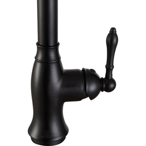 Rodeo Single-Handle Pull-Out Sprayer Kitchen Faucet in Oil Rubbed Bronze