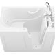 ANZZI Value Series 26 in. x 46 in. Right Drain Quick Fill Walk-in Whirlpool Tub in White