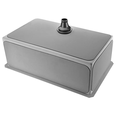 ANZZI Vanguard Undermount Stainless Steel 32 in. 0-Hole Single Bowl Kitchen Sink in Brushed Satin