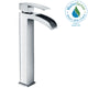 L-AZ097 - ANZZI Key Series Single Hole Single-Handle Vessel Bathroom Faucet in Polished Chrome